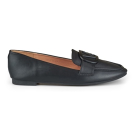 Zapatos negros de mujer fabricados en ecopiel Zapatos negros de mujer fabricados en ecopiel