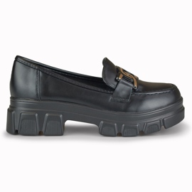 Zapatos negros de mujer en la plataforma Garii