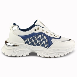 Zapatillas de mujer Valir azules de moda.