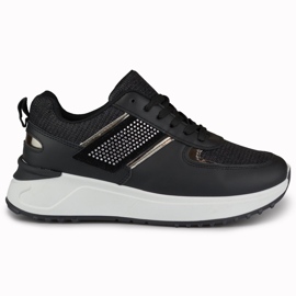 Deportivas casual mujer negras negro