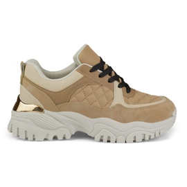 Deportivas de mujer Bellis beige