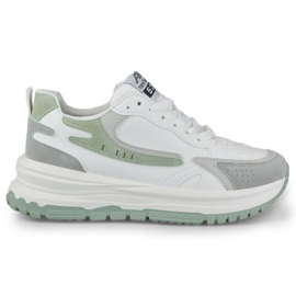 Deportivas Minti de mujer en blanco y menta