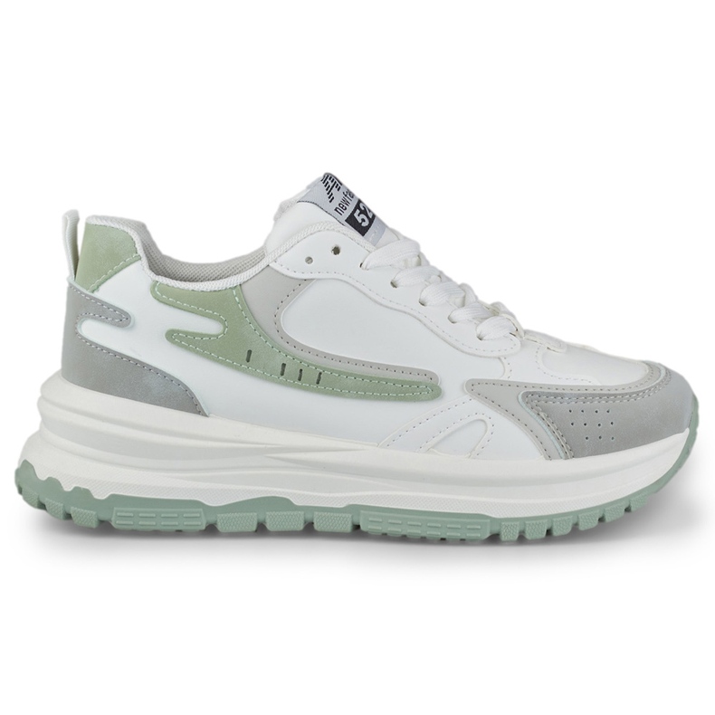 Deportivas Minti de mujer en blanco y menta Deportivas Minti de mujer en blanco y menta