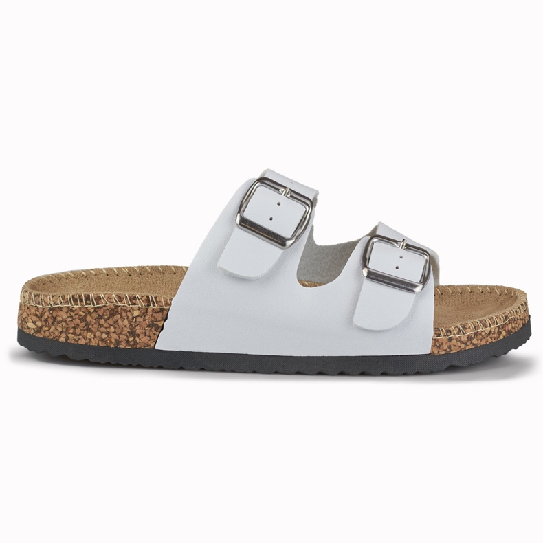 Pantuflas de mujer cómodas blancas blanco