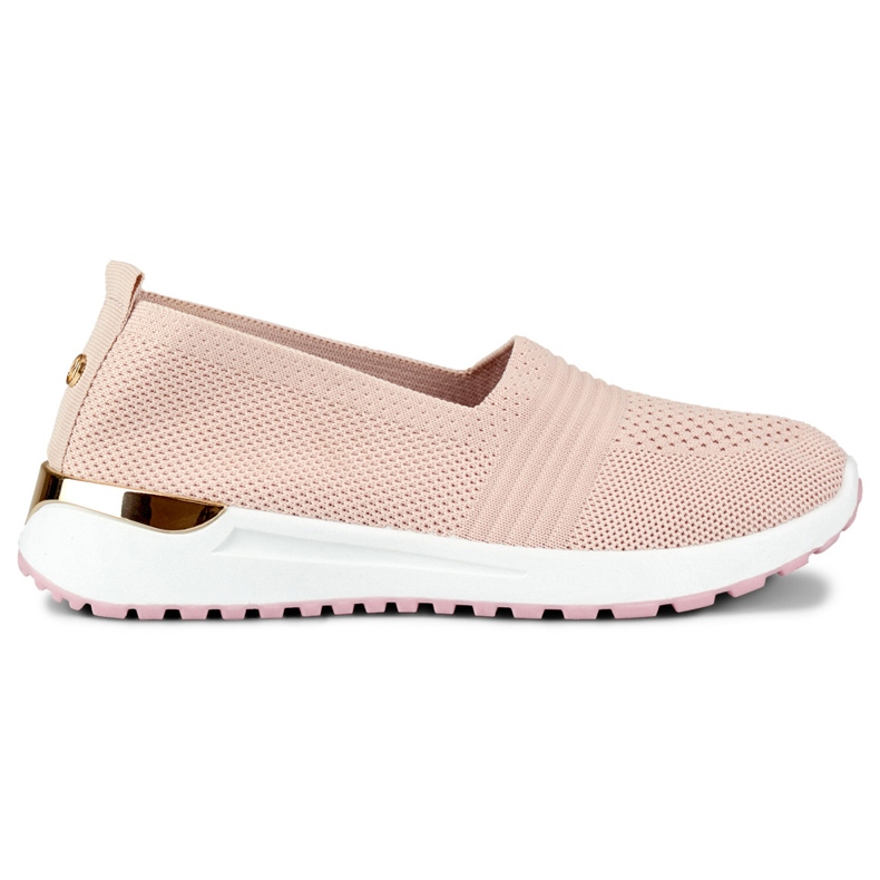 Zapatos casuales de mujer cómodos y flexibles. rosado Zapatos casuales de mujer cómodos y flexibles. rosado
