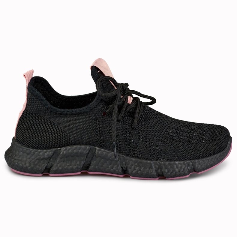 Cómodos zapatos deportivos ligeros y suaves. negro