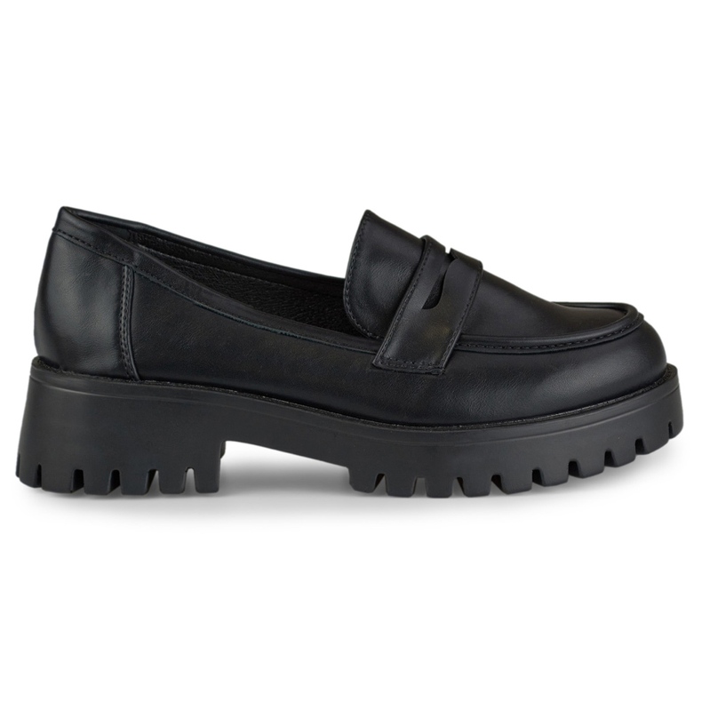 Mocasines mujer ecopiel negra negro Mocasines mujer ecopiel negra negro