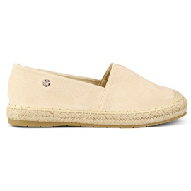 Alpargatas mujer ante beige Alpargatas mujer ante beige