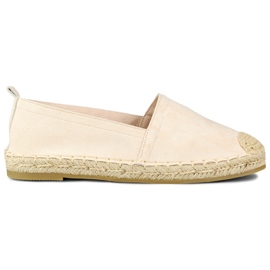 Alpargatas clásicas de mujer beige