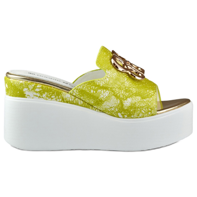 Sandalias mujer cuña lima Lemon verde Sandalias mujer cuña lima Lemon verde