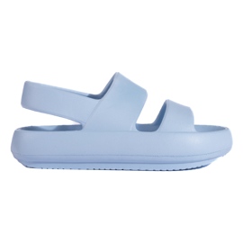 Sandalias mujer goma Shelovet azul