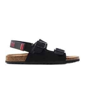 Sandalias Big Star negras LL174208 negro