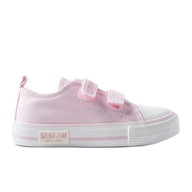 Deportivas infantiles rosa Big Star KK374083 rosado