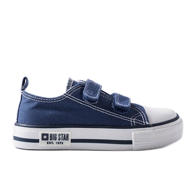 Deportivas azul marino para niños Big Star KK374081