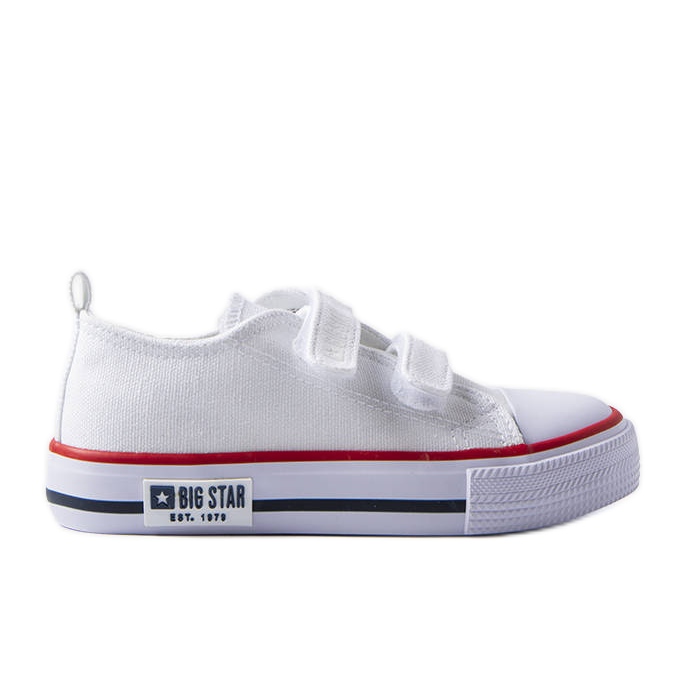 Deportivas blancas para niños Big Star KK374085 blanco