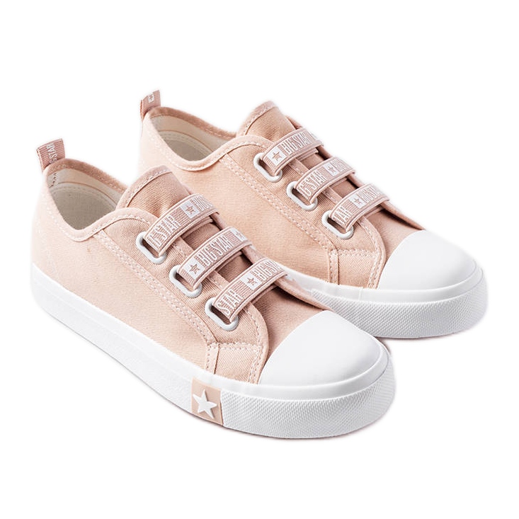 Deportivas infantiles rosa Big Star LL374008 rosado