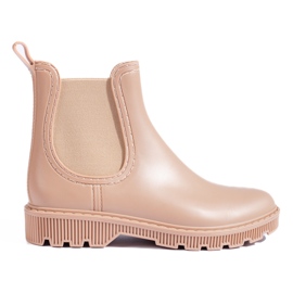 Botas de agua cortas Shelovet beige