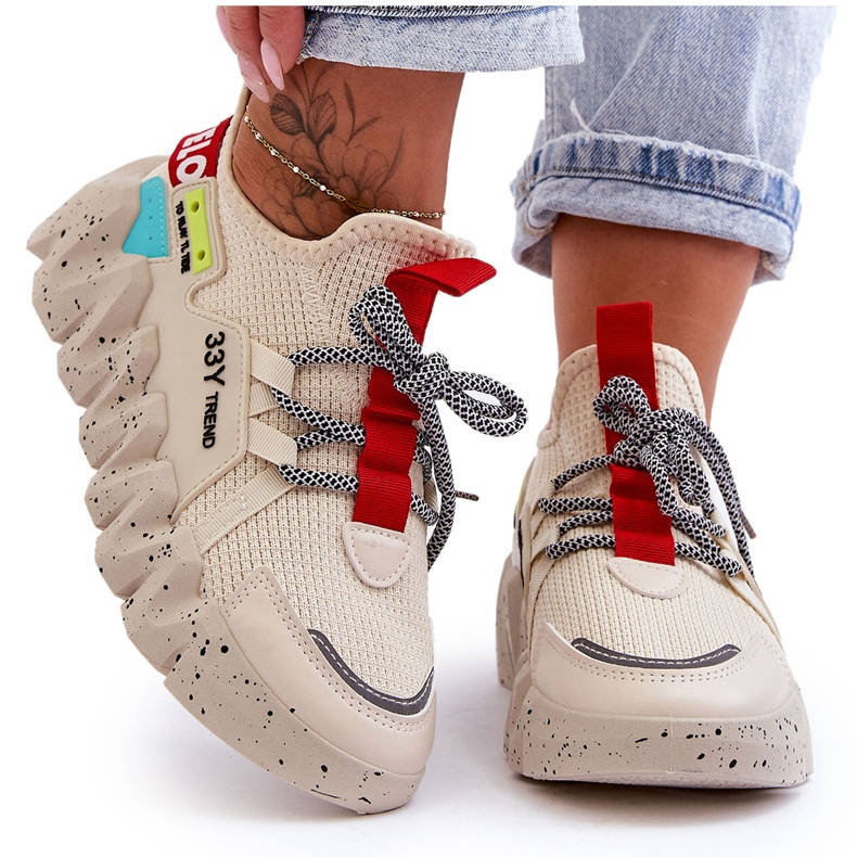 PS1 Zapatillas sin cordones de moda Beige Evolution PS1 Zapatillas sin cordones de moda Beige Evolution