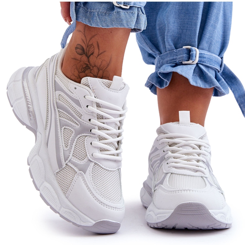 FG2 Deportivas Mujer Cordones Blanco Emare