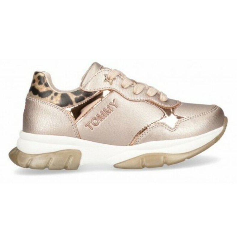 Zapatos Tommy Hilfiger T3A4-31174-1243341 dorado Zapatos Tommy Hilfiger T3A4-31174-1243341 dorado