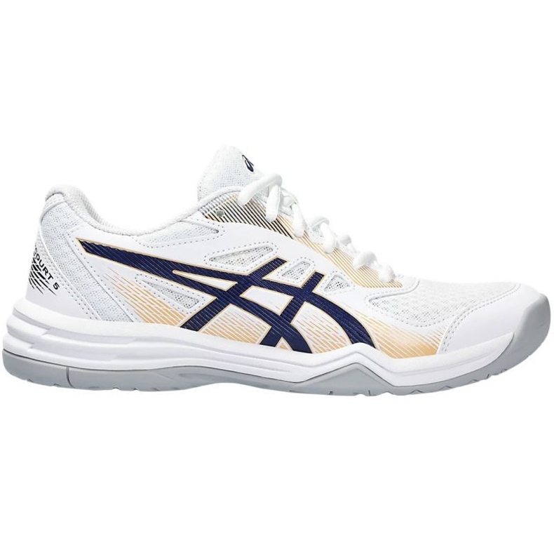 Zapatillas de voleibol Asics Upcourt 5 W 1072A088 104 blanco blanco