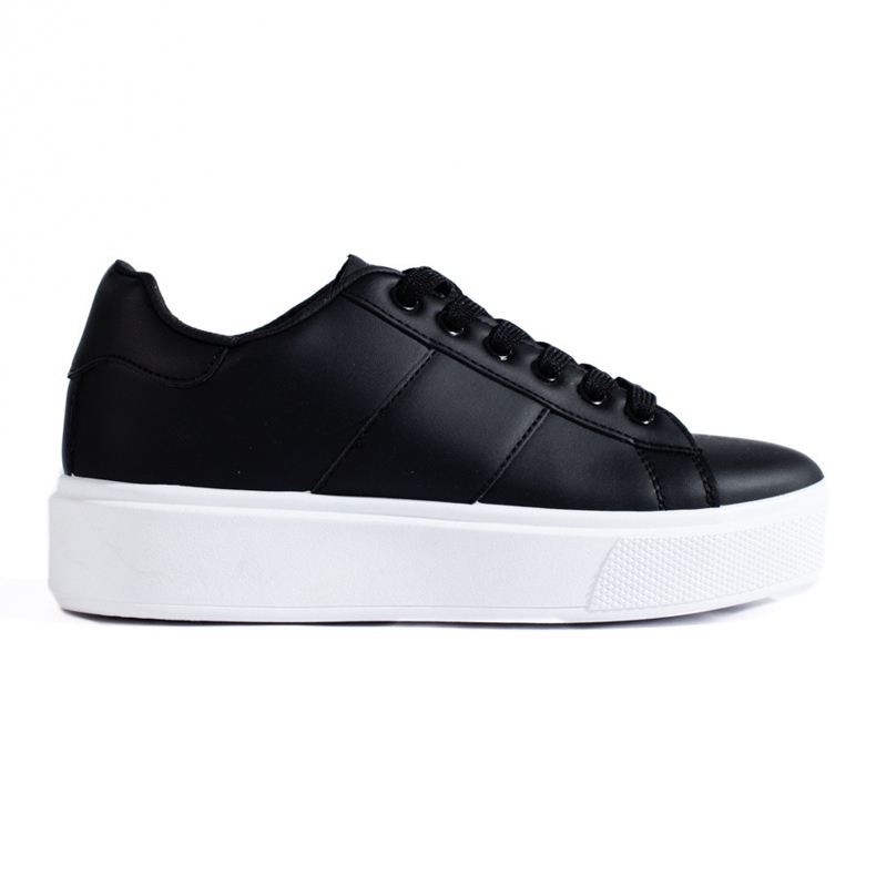 Deportivas Shelovet plataforma negras negro