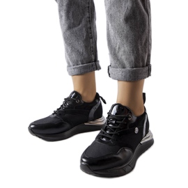 Zapatillas negras Vinceza negro