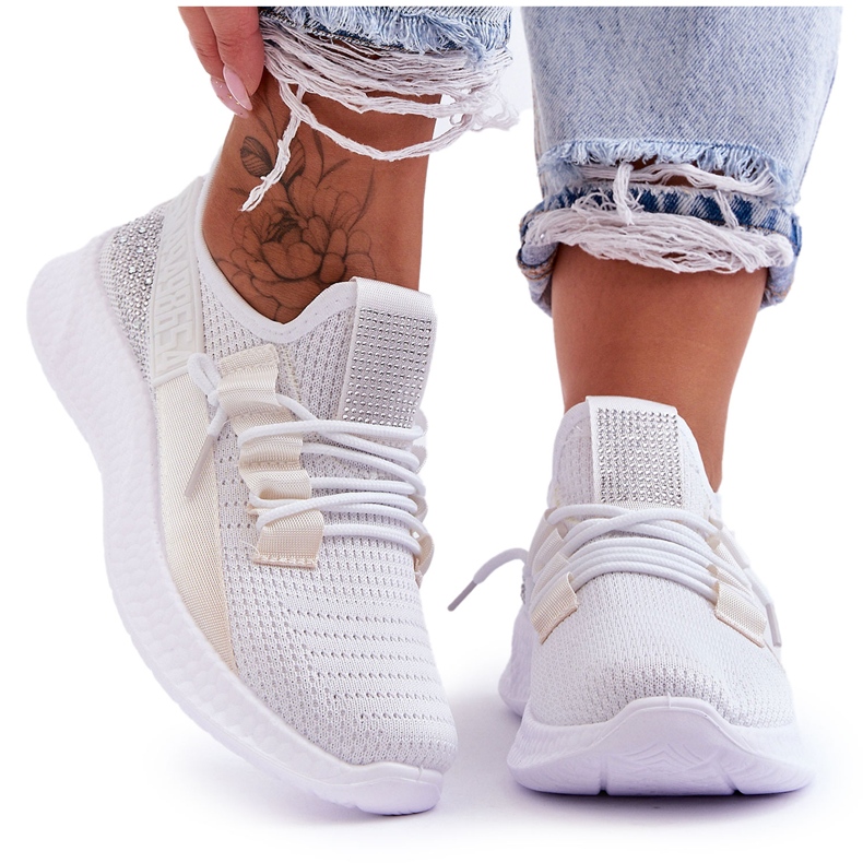 PM1 Zapatillas deportivas sin cordones para mujer Blancas Hold Me! blanco
