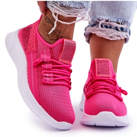 PM1 Zapatillas Deportivas De Mujer Sin Cordones Rosa Neón Hold Me!