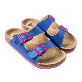 Chanclas azules Lee Cooper LCW-22-35-1187L