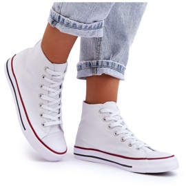 Zapatillas Altas Clásicas De Mujer Blanco Remos