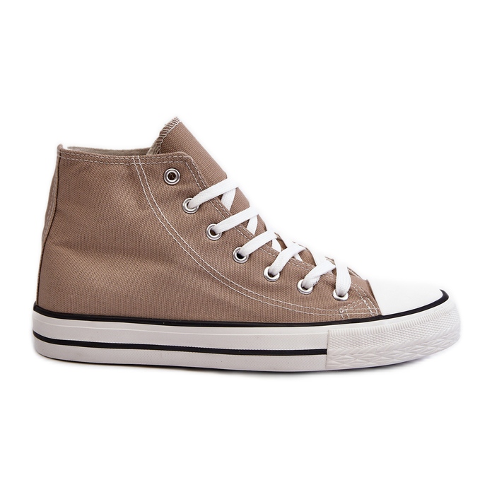 FR1 Zapatillas Altas Clásicas Mujer Beige Remos