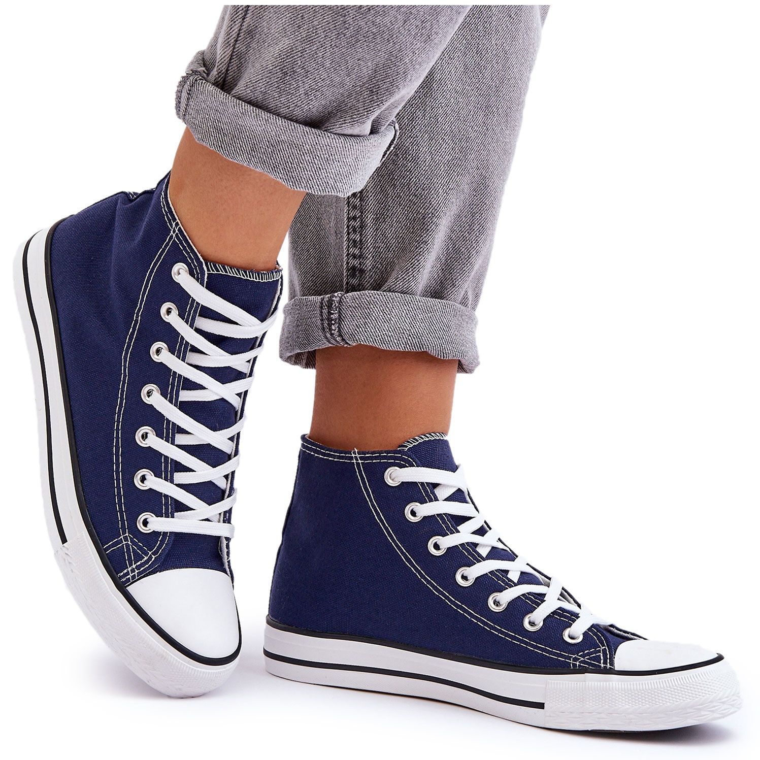 Converse mujer azul marino shop