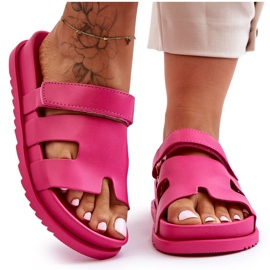 Sandalias Clásicas Mujer Fucsia Molie rosa