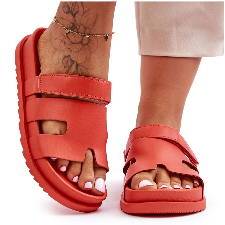 Sandalias Clásicas Mujer Naranja Molie