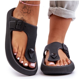 Chanclas De Espuma De Mujer Black Apollo negro