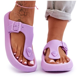 Chanclas De Espuma De Mujer Violeta Apollo púrpura