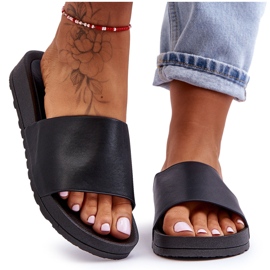 Chanclas Clásicas Mujer Negro Rolien
