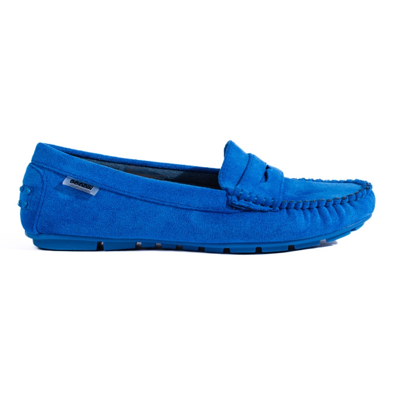 Goodin Mocasines en ante azul de Shelovet