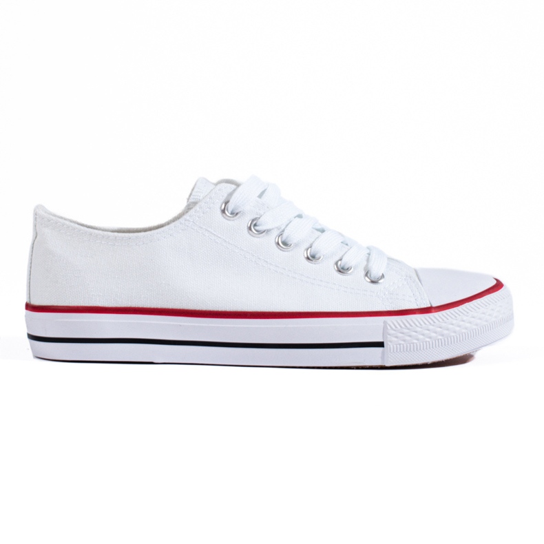 Zapatillas clásicas blancas Shelovet blanco