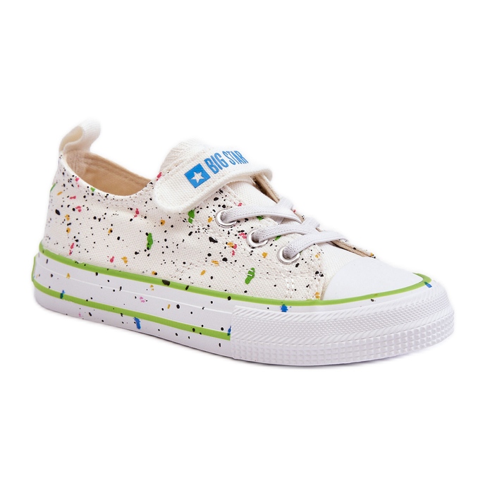 Deportivas Infantiles Velcros Big Star LL374062 Blanco