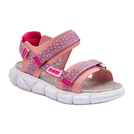 Sandalias Infantiles Velcros Big Star LL374202 Rosa