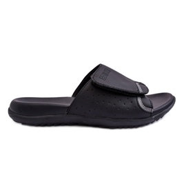 Pantuflas Classic Big Star para hombre LL174603 Negro