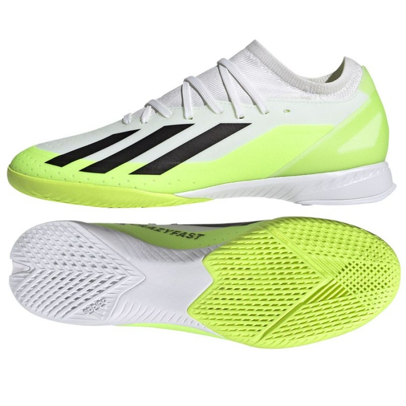 Adidas X Crazyfast.3 En M ID9340 zapatos de fútbol blanco blanco