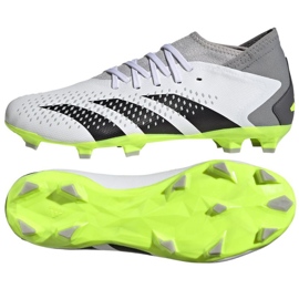 Adidas Predator Accuracy.3 Fg M GZ0024 zapatos blanco blanco