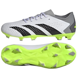 Adidas Predator Accuracy.3 L Fg M GZ0014 zapatos blanco blanco