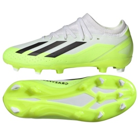 Zapatos adidas X CRAZYFAST.3 Fg Jr ID9352 blanco blanco
