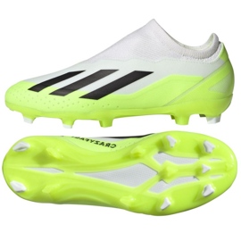 Zapatos adidas X CRAZYFAST.3 Ll Fg Jr ID9357 blanco blanco