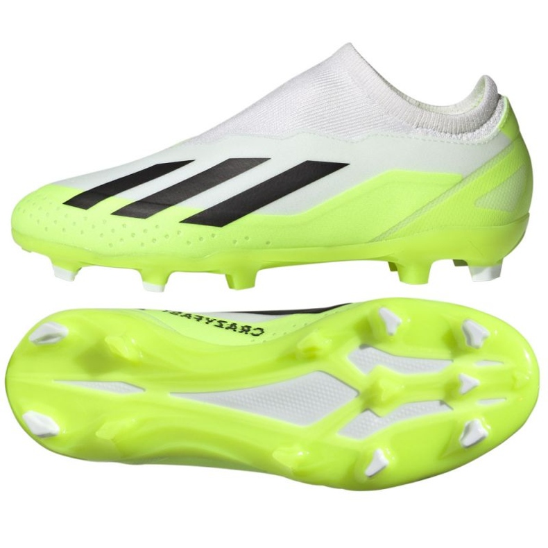 Zapatos adidas X CRAZYFAST.3 Ll Fg Jr ID9357 blanco blanco Zapatos adidas X CRAZYFAST.3 Ll Fg Jr ID9357 blanco blanco