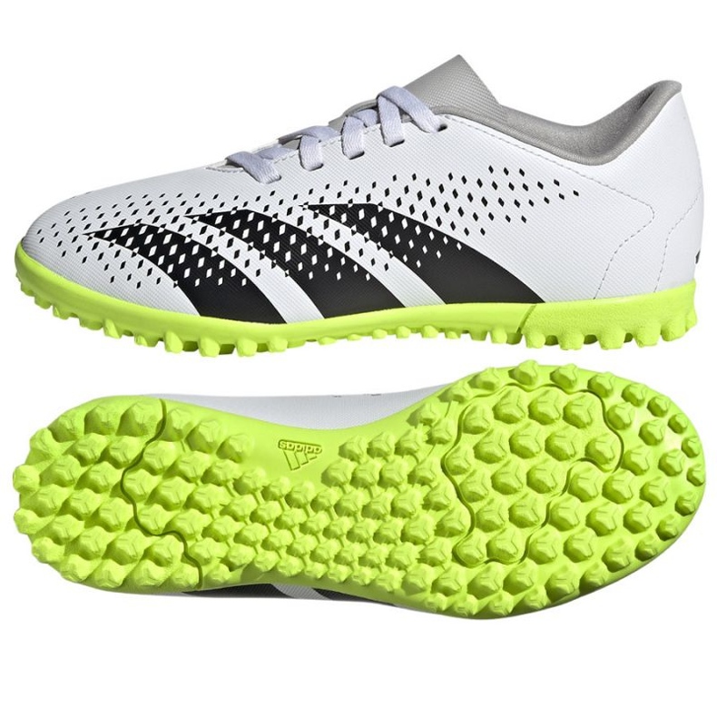 Adidas Predator Accuracy.4 Tf Jr IE9444 zapatillas blanco blanco